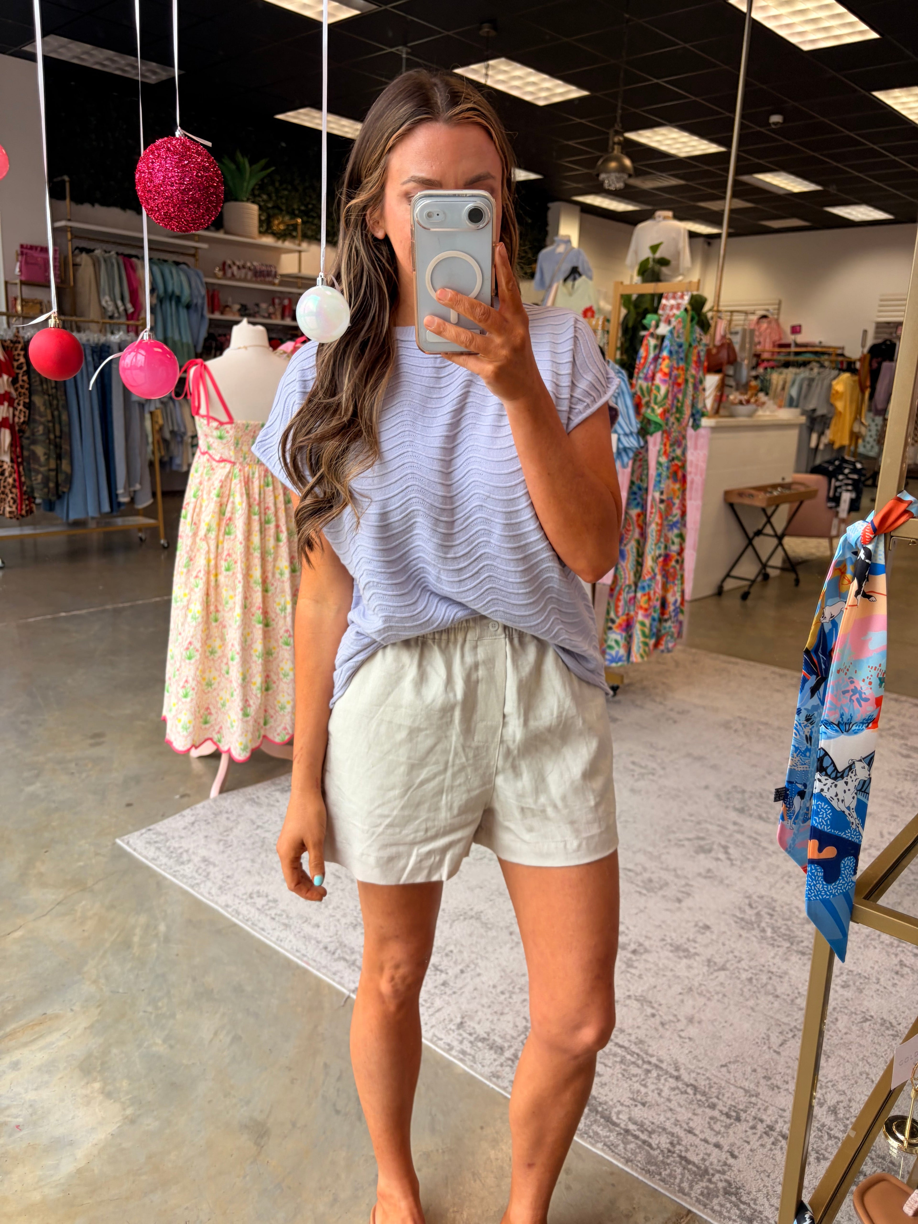 Sweet Summertime Shorts - Natural