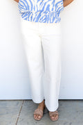Summer Vacay Jeans - Alabaster White