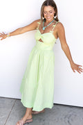Summer I Turned Pretty Midi Dress - Limelight
