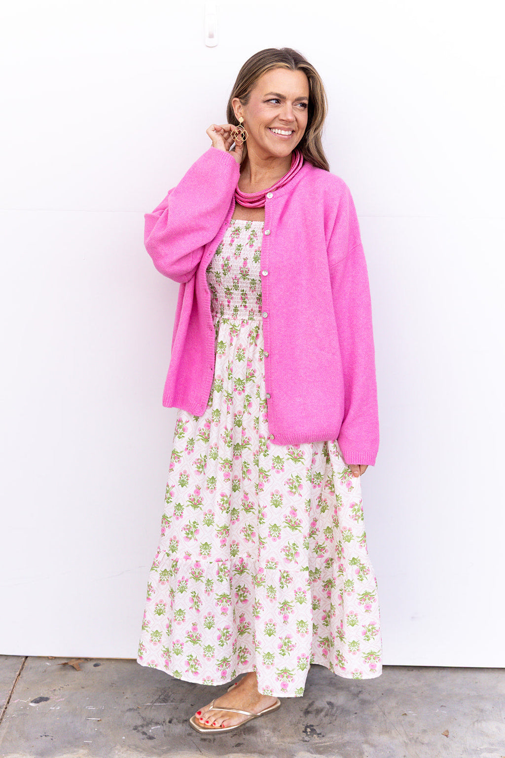 Under Pressure Midi - Pink