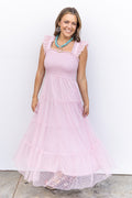 Beautiful Things Midi Dress - Pink
