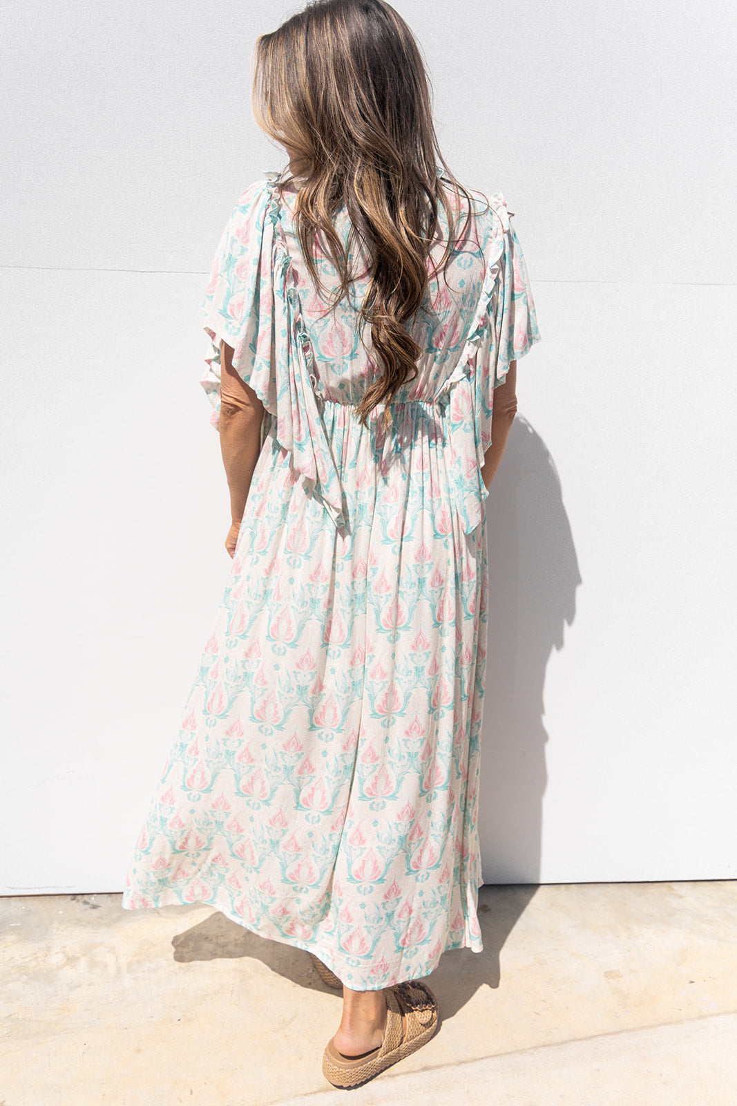 Send My Love Dress - Aqua Mix