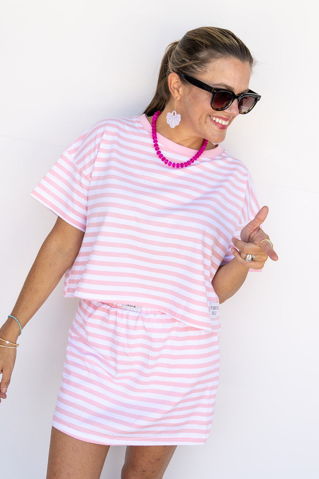 Sorbet Skort Set - Pink  - PRE ORDER