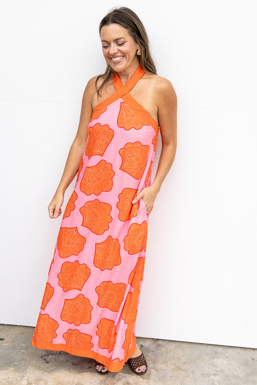 Aubrey In Mexico Maxi Dress - Pink