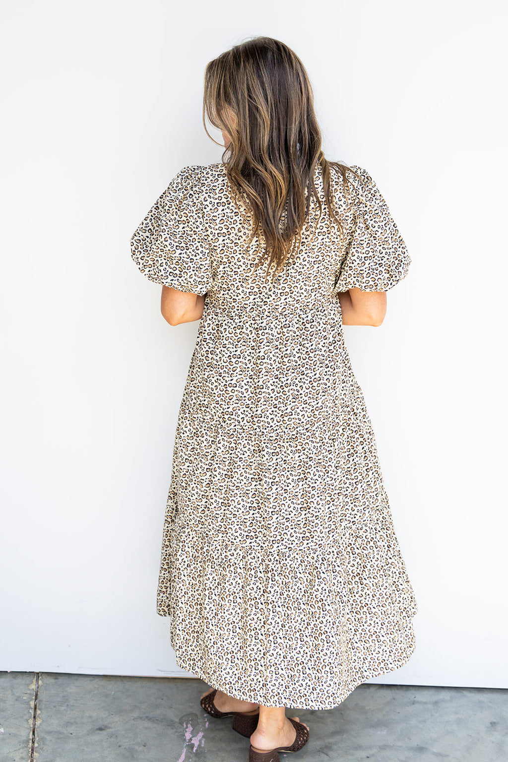 You're Still The One Midi Dress - Animal