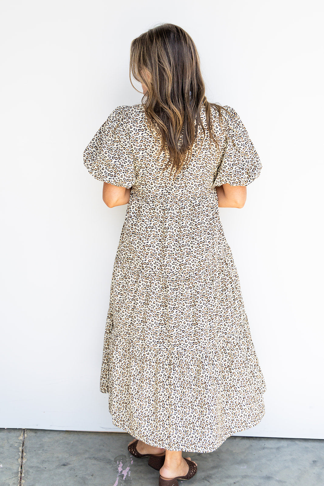 You're Still The One Midi Dress - Animal