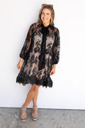 Two Black Cadillacs Dress - Black