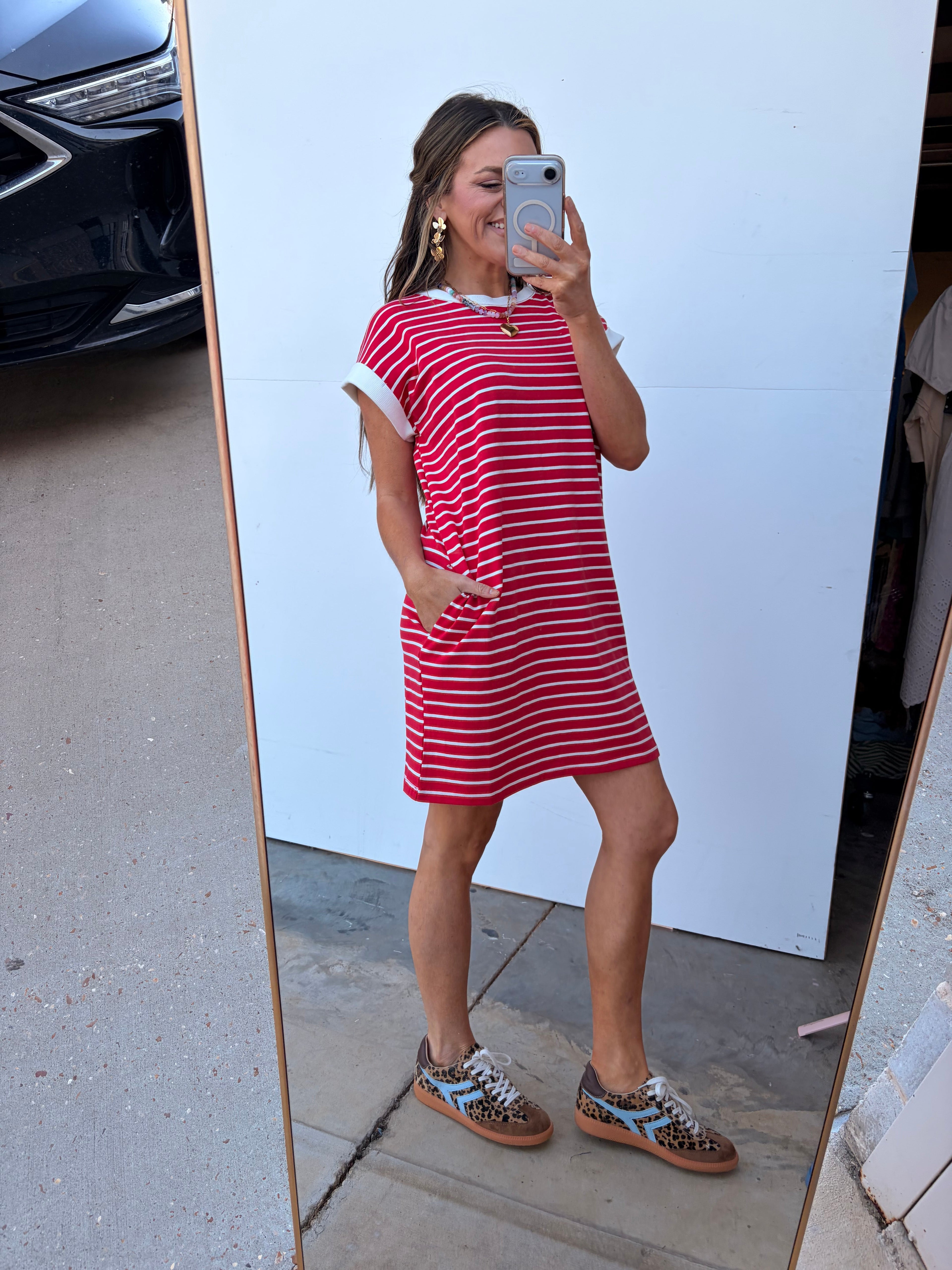 Change My Mind Dress - Ruby