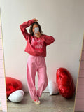 Vivid Fade Barrel Jeans - Washed Pink